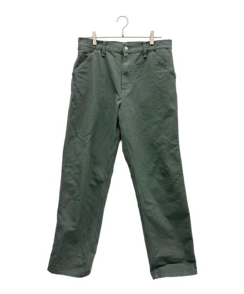 CarHartt（カーハート）CarHartt (カーハート) ワークパンツ グリーン サイズ:32×32の古着・服飾アイテム