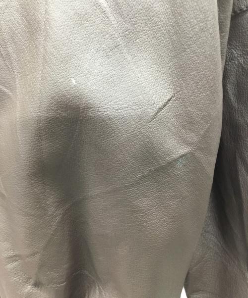 LIFE MEMBERS（-）LIFE MEMBERS (-) A-2レザーフライトジャケット ブラウン サイズ:XLの古着・服飾アイテム