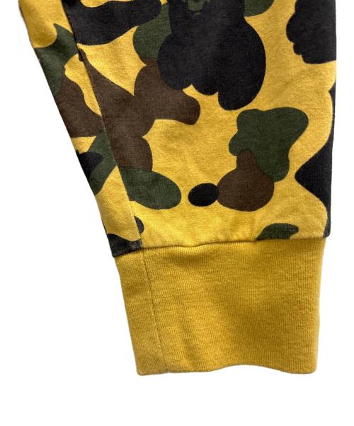 A BATHING APE（ア ベイシング エイプ）A BATHING APE (ア ベイシング エイプ) ロングスリーブカットソー イエロー サイズ:Mの古着・服飾アイテム