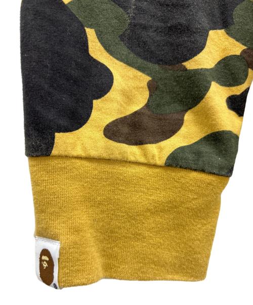 A BATHING APE（ア ベイシング エイプ）A BATHING APE (ア ベイシング エイプ) ロングスリーブカットソー イエロー サイズ:Mの古着・服飾アイテム