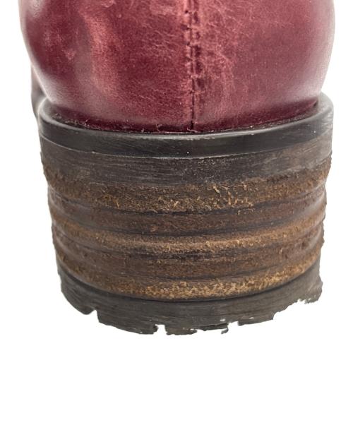 CLARKS（クラークス）CLARKS (クラークス) エンジニアブーツ ワインレッド サイズ:5 1/2の古着・服飾アイテム