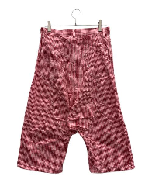 tricot COMME des GARCONS（トリココムデギャルソン）tricot COMME des GARCONS (トリココムデギャルソン) サルエルパンツ レッド×ホワイト サイズ:不明の古着・服飾アイテム
