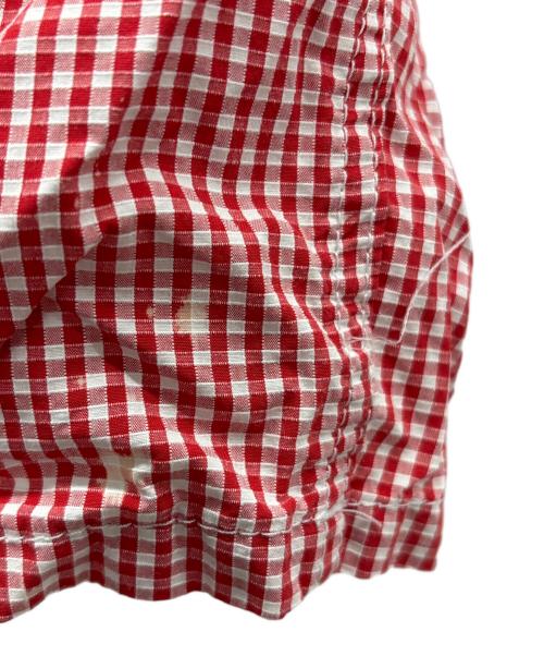 tricot COMME des GARCONS（トリココムデギャルソン）tricot COMME des GARCONS (トリココムデギャルソン) サルエルパンツ レッド×ホワイト サイズ:不明の古着・服飾アイテム