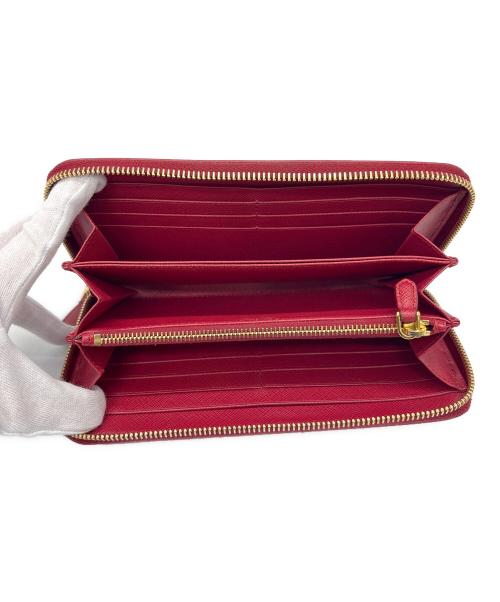 PRADA（プラダ）PRADA (プラダ) 長財布 レッドの古着・服飾アイテム