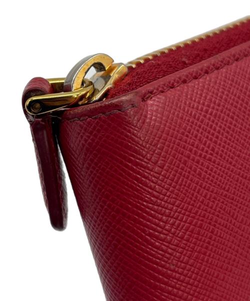 PRADA（プラダ）PRADA (プラダ) 長財布 レッドの古着・服飾アイテム