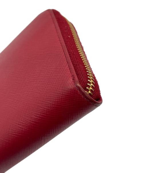 PRADA（プラダ）PRADA (プラダ) 長財布 レッドの古着・服飾アイテム