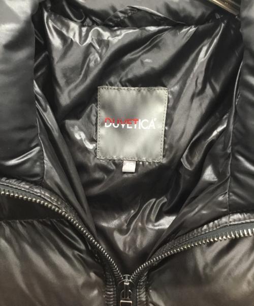 DUVETICA（デュベティカ）DUVETICA (デュベティカ) ダウンジャケット ブラウン×ブラック サイズ:46の古着・服飾アイテム