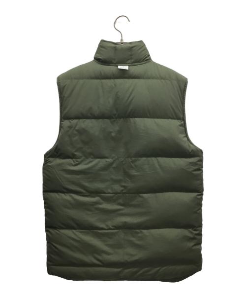 Patagonia（パタゴニア）Patagonia (パタゴニア) リバーシブルダウンベスト ベージュ×キャメル サイズ:Sの古着・服飾アイテム