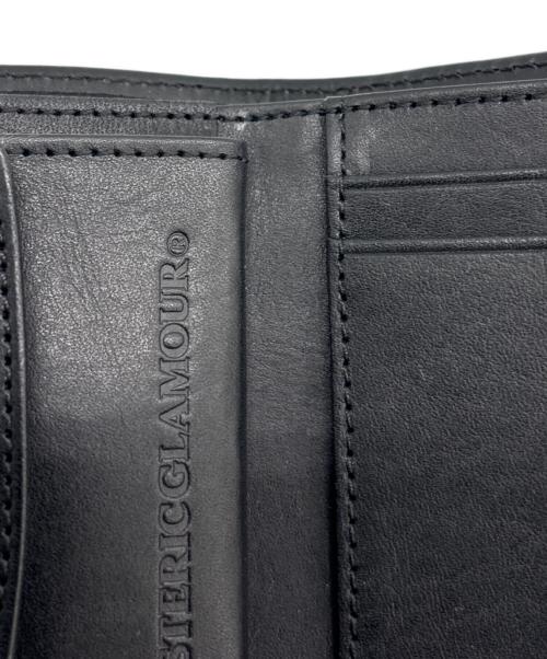 Hysteric Glamour（ヒステリックグラマー）Hysteric Glamour (ヒステリックグラマー) 3つ折り財布 ブラックの古着・服飾アイテム