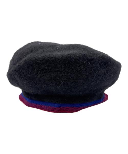 Vivienne Westwood（ヴィヴィアンウエストウッド）Vivienne Westwood (ヴィヴィアンウエストウッド) ベレー帽 ブラック サイズ:S-Mの古着・服飾アイテム