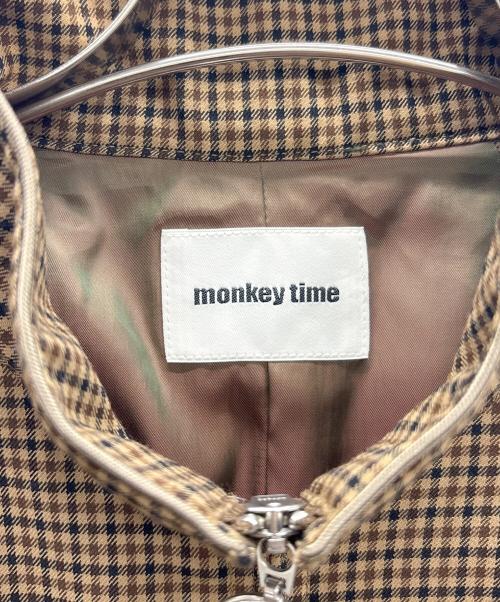 MONKEY TIME（モンキータイム）MONKEY TIME (モンキータイム) トラックジャケット ブラウン サイズ:Sの古着・服飾アイテム