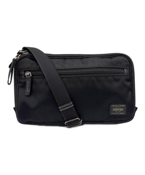 PORTER（ポーター）PORTER (ポーター) 2WAYショルダーバッグ ブラックの古着・服飾アイテム
