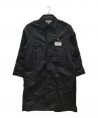 INCRMインクリム）の古着「ステンカラーコート」｜ブラック
