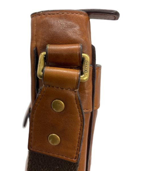 COACH（コーチ）COACH (コーチ) ショルダーバッグ ブラウンの古着・服飾アイテム