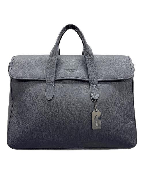 COACH（コーチ）COACH (コーチ) ビジネスバッグ ネイビーの古着・服飾アイテム
