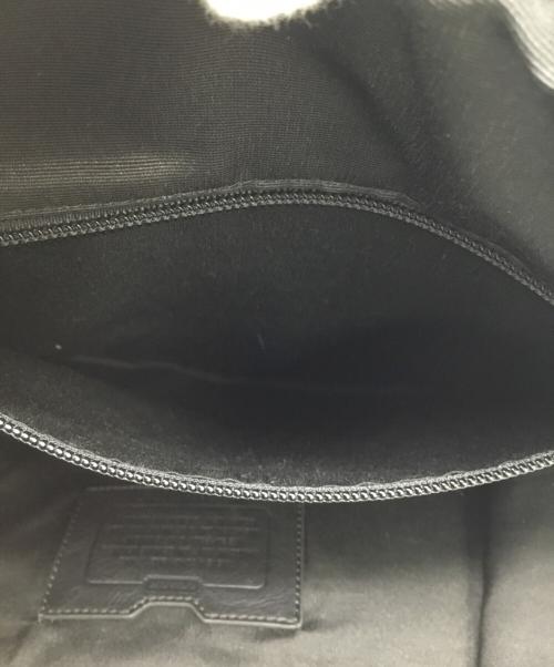 COACH（コーチ）COACH (コーチ) レザーリュック ブラックの古着・服飾アイテム