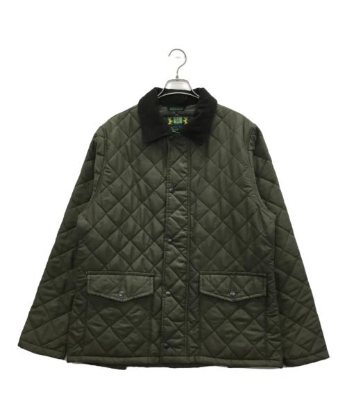 ROCKALL（ROCKALL）ROCKALL (ROCKALL) キルティングジャケット カーキ サイズ:Lの古着・服飾アイテム