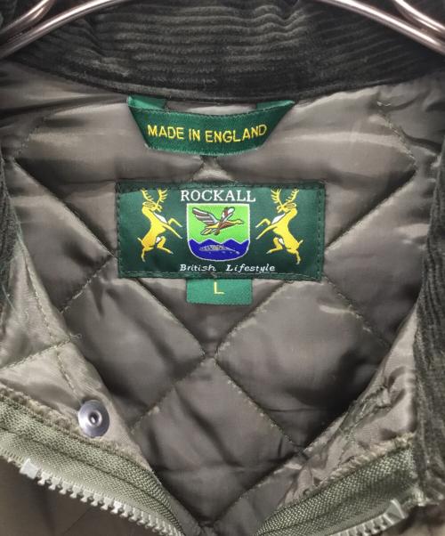 ROCKALL（ROCKALL）ROCKALL (ROCKALL) キルティングジャケット カーキ サイズ:Lの古着・服飾アイテム