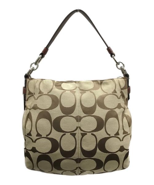 COACH（コーチ）COACH (コーチ) ワンショルダーバッグ ブラウンの古着・服飾アイテム