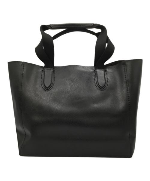 COACH（コーチ）COACH (コーチ) ダービー ペブル レザー トートバッグ ブラックの古着・服飾アイテム