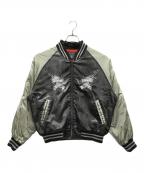 JUNGLE STORMジャングルストーム）の古着「スカジャン」｜グレー