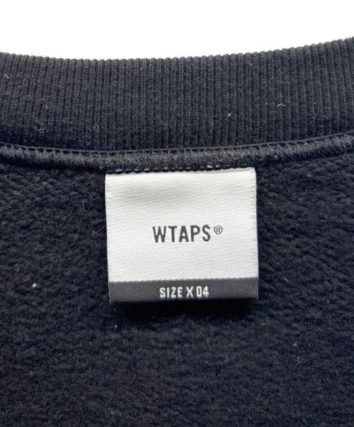 WTAPS（ダブルタップス）WTAPS (ダブルタップス) スウェット ブラック サイズ:X04の古着・服飾アイテム