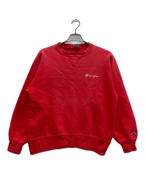 Champion（チャンピオン）Champion (チャンピオン) ガゼットスウェット レッド サイズ:Lの古着・服飾アイテム