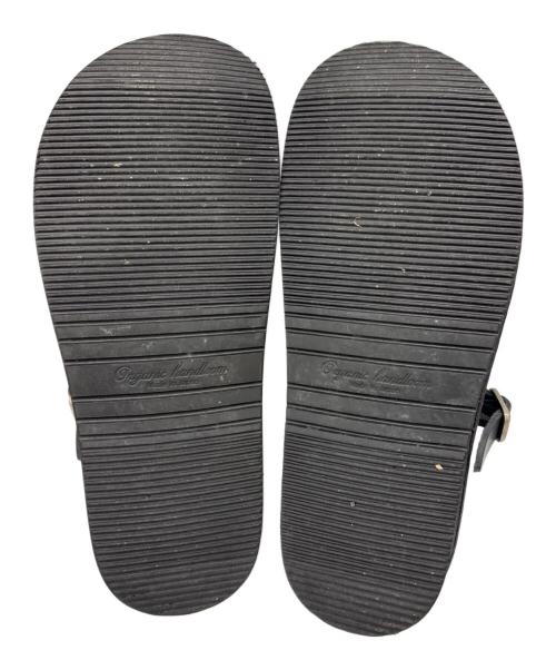 organic handloom（オーガニックハンドルーム）organic handloom (オーガニックハンドルーム) ストラップシューズ ブラック サイズ:23の古着・服飾アイテム