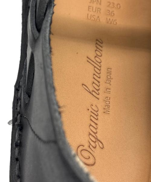 organic handloom（オーガニックハンドルーム）organic handloom (オーガニックハンドルーム) ストラップシューズ ブラック サイズ:23の古着・服飾アイテム
