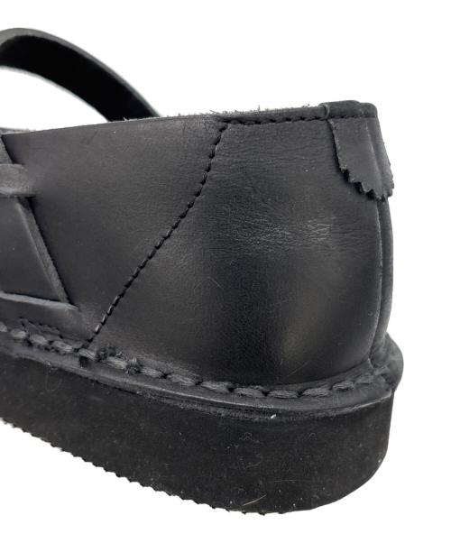 organic handloom（オーガニックハンドルーム）organic handloom (オーガニックハンドルーム) ストラップシューズ ブラック サイズ:23の古着・服飾アイテム