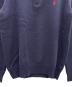 中古・古着 POLO RALPH LAUREN (ポロ・ラルフローレン) ジップニット ネイビー サイズ:M：6000円