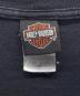 HARLEY-DAVIDSON (ハーレーダビッドソン) ロングスリーブカットソー ブラック×オレンジ サイズ:3XL：7000円