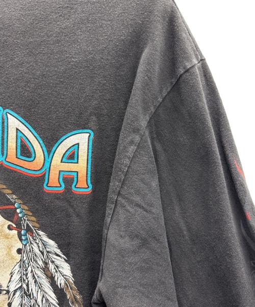 HARLEY-DAVIDSON（ハーレーダビッドソン）HARLEY-DAVIDSON (ハーレーダビッドソン) ロングスリーブカットソー ブラック サイズ:Lの古着・服飾アイテム