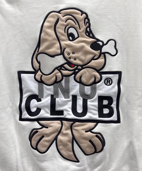 GALFY（ガルフィー）GALFY (ガルフィー) ハーフジップスウェット ホワイト サイズ:中型犬（L)の古着・服飾アイテム