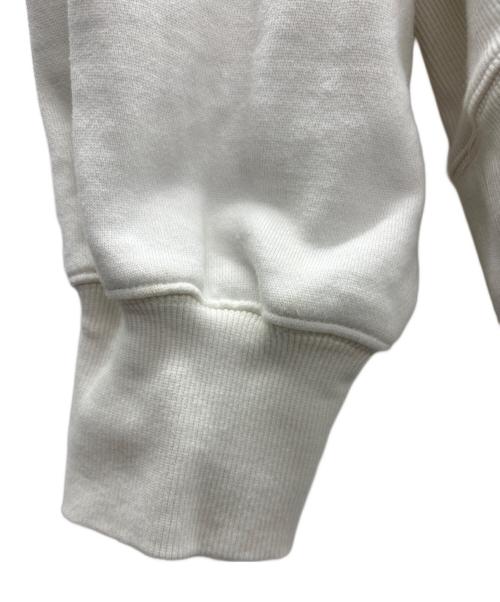 GALFY（ガルフィー）GALFY (ガルフィー) ハーフジップスウェット ホワイト サイズ:中型犬（L)の古着・服飾アイテム