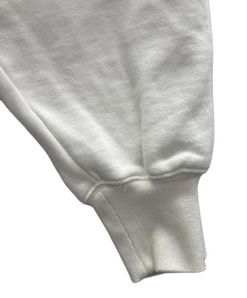 GALFY（ガルフィー）GALFY (ガルフィー) ハーフジップスウェット ホワイト サイズ:中型犬（L)の古着・服飾アイテム