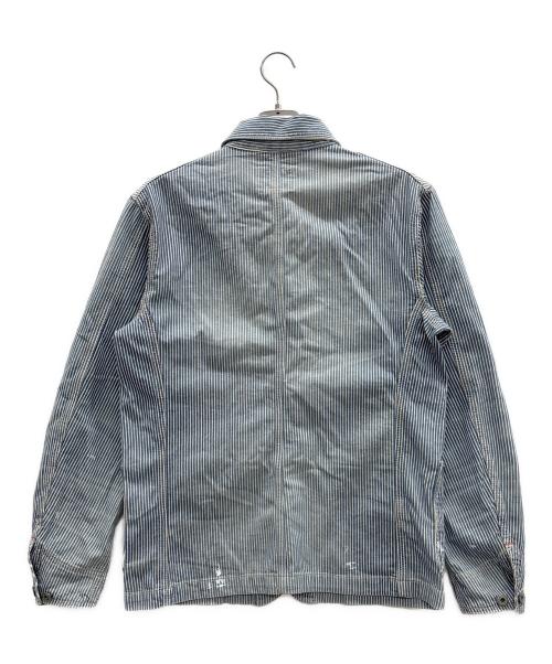 POLO RALPH LAUREN（ポロ・ラルフローレン）POLO RALPH LAUREN (ポロ・ラルフローレン) カバーオール ブルー×ホワイト サイズ:Sの古着・服飾アイテム