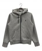 POLO RALPH LAURENポロ・ラルフローレン）の古着「ジップパーカー」｜グレー