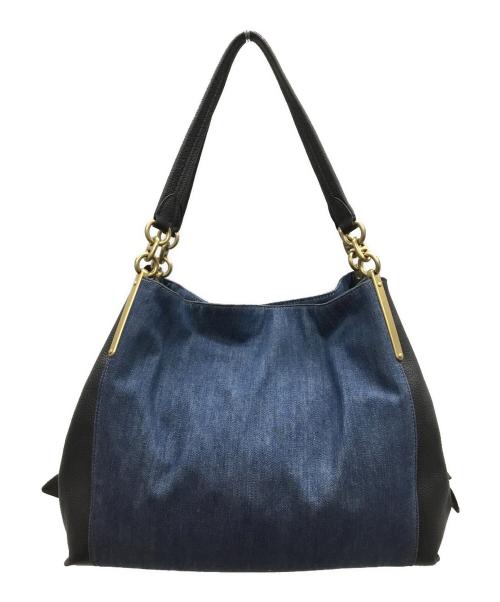 COACH（コーチ）COACH (コーチ) ショルダーバッグ インディゴの古着・服飾アイテム