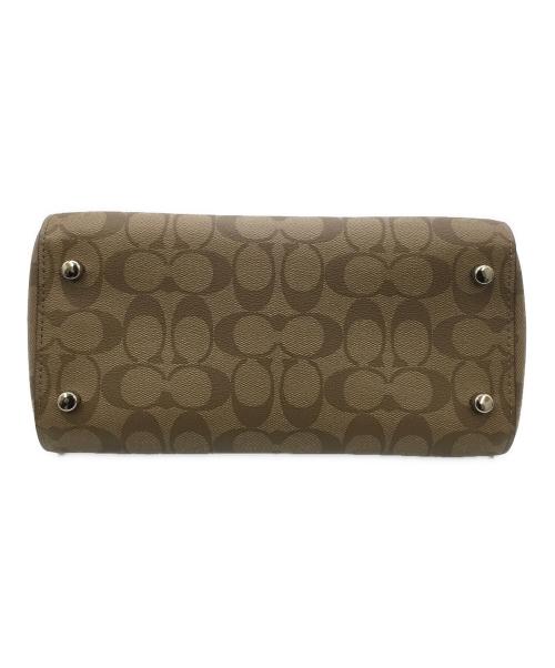 COACH（コーチ）COACH (コーチ) 2WAYショルダーバッグ ブラウン×ブルーの古着・服飾アイテム