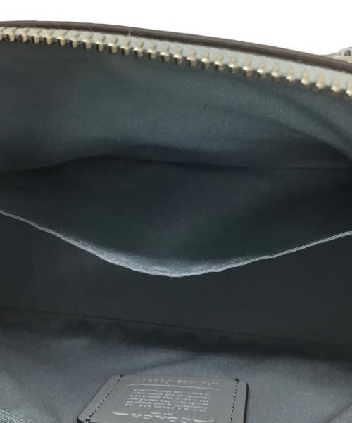 COACH（コーチ）COACH (コーチ) 2WAYショルダーバッグ ブラウン×ブルーの古着・服飾アイテム