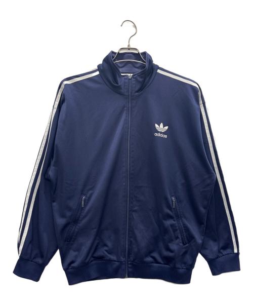 adidas（アディダス）adidas (アディダス) トラックジャケット ネイビー×ホワイト サイズ:F174の古着・服飾アイテム