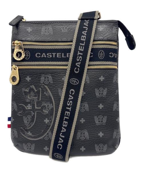 CASTELBAJAC（カステルバジャック）CASTELBAJAC (カステルバジャック) ショルダーバッグ ブラックの古着・服飾アイテム
