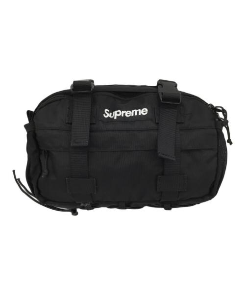 SUPREME（シュプリーム）SUPREME (シュプリーム) 19AW Waist Bag ブラック×ホワイトの古着・服飾アイテム