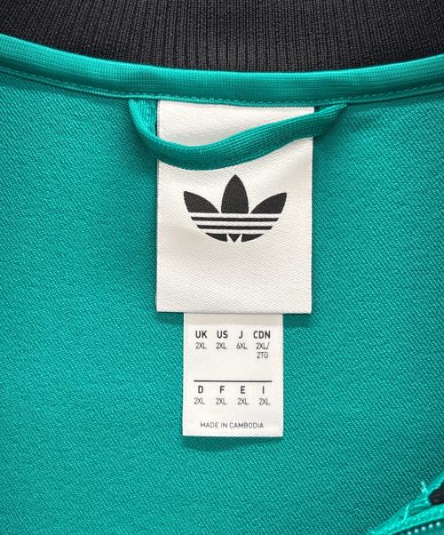 adidas（アディダス）adidas (アディダス) トラックジャケット グリーン サイズ:J：6XLの古着・服飾アイテム