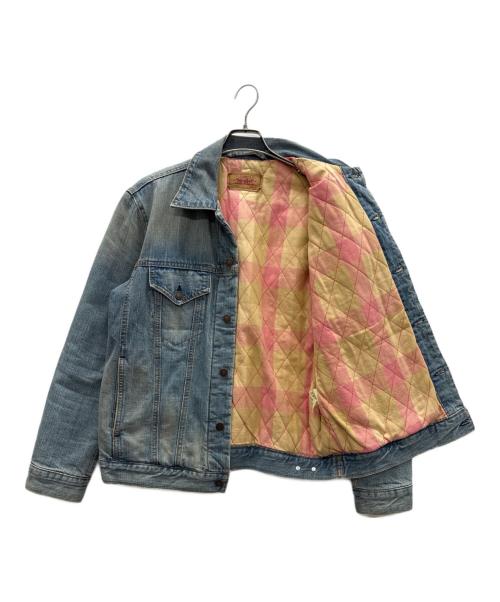 LEVI'S（リーバイス）LEVI'S (リーバイス) 裏地フランネルデニムジャケット ライトブルー サイズ:Lの古着・服飾アイテム