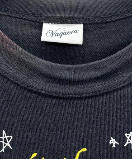 VAQUERA（ヴァケラ）VAQUERA (ヴァケラ) Tシャツ ブラック サイズ:Sの古着・服飾アイテム