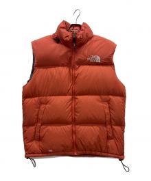 THE NORTH FACE（ザ ノース フェイス）の古着「700フィルダウンベスト」｜オレンジ