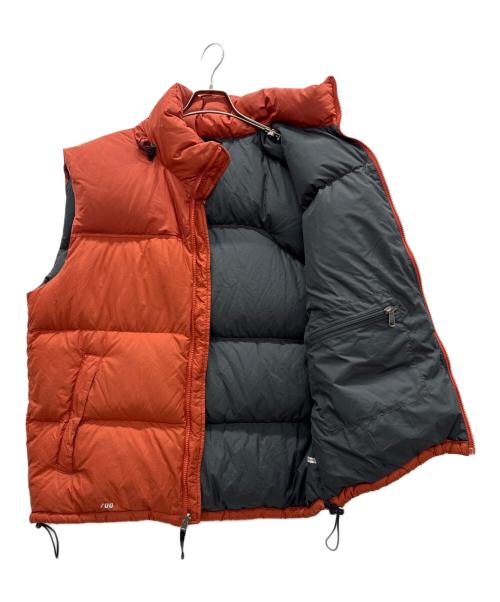 THE NORTH FACE（ザ ノース フェイス）THE NORTH FACE (ザ ノース フェイス) 700フィルダウンベスト オレンジ サイズ:XLの古着・服飾アイテム