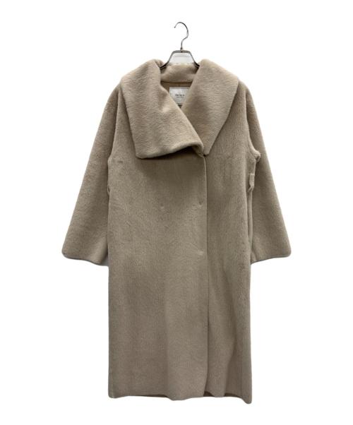HER LIP TO（ハーリップトゥ）HER LIP TO (ハーリップトゥ) Grace Wrap Coat ベージュ サイズ:Mの古着・服飾アイテム